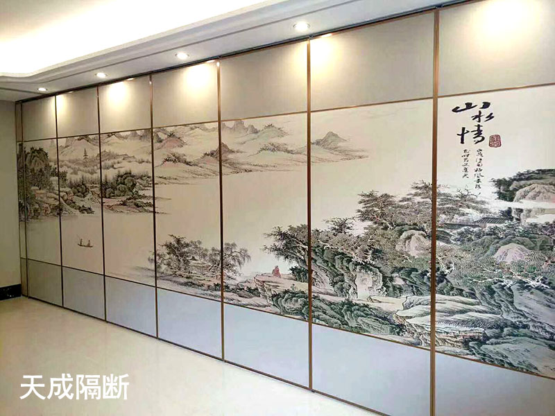 成都银泰中心6楼会议室隔断