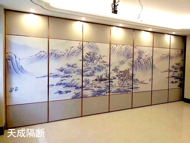 成都吉泰安中心活动隔断