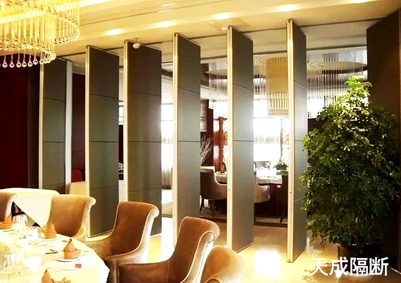 成都双流杏花村酒店活动隔断